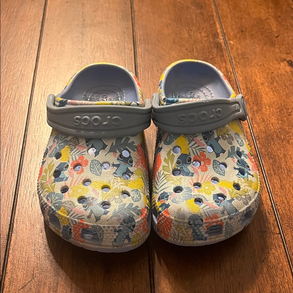 Kids Stitch Crocs